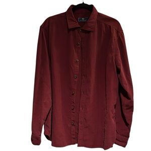 Vineyard Vines Rich Red Corduroy Shirt